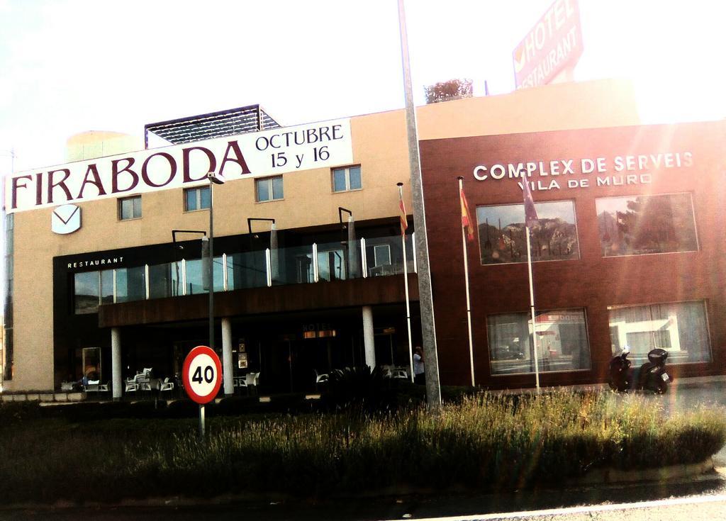Hotel Vila De Muro ムーロ・デ・アルコイ エクステリア 写真